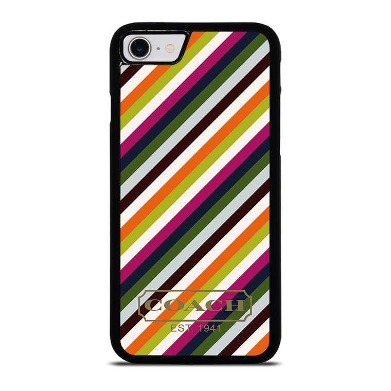 COACH NEW YORK RAINBOW iPhone SE 2022 Case Cover
