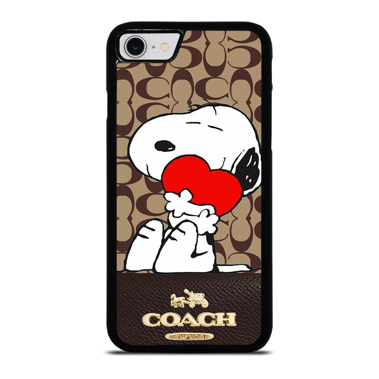 COACH NEW YORK SNOOPY iPhone SE 2022 Case Cover