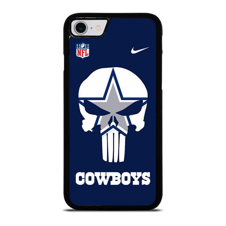 DALLAS COWBOYS NIKE THE PUNISHER iPhone SE 2022 Case Cover