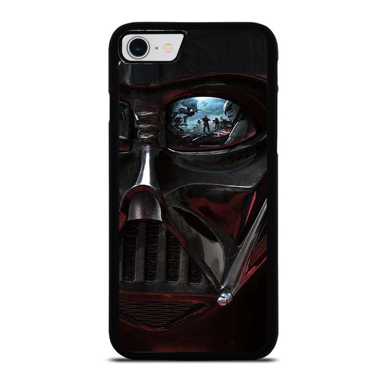 DARTH VADER ART FACE iPhone SE 2022 Case Cover