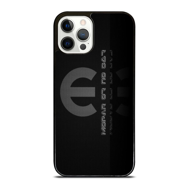 MOPAR OR NO CAR CARBON iPhone 12 Pro Case Cover