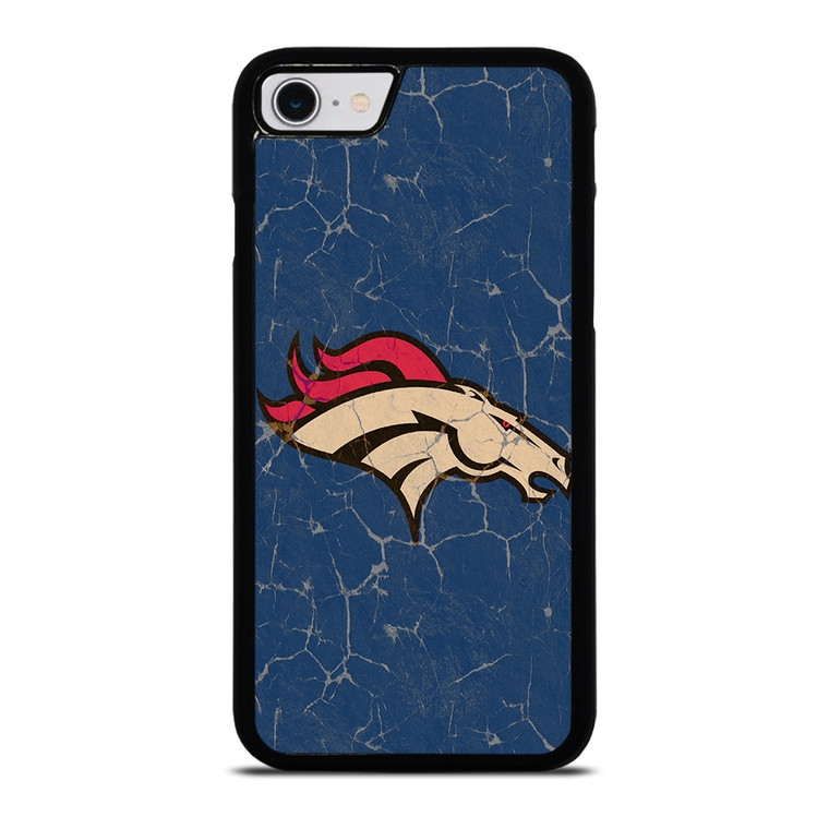 DENVER BRONCOS BROKEN LOGO iPhone SE 2022 Case Cover