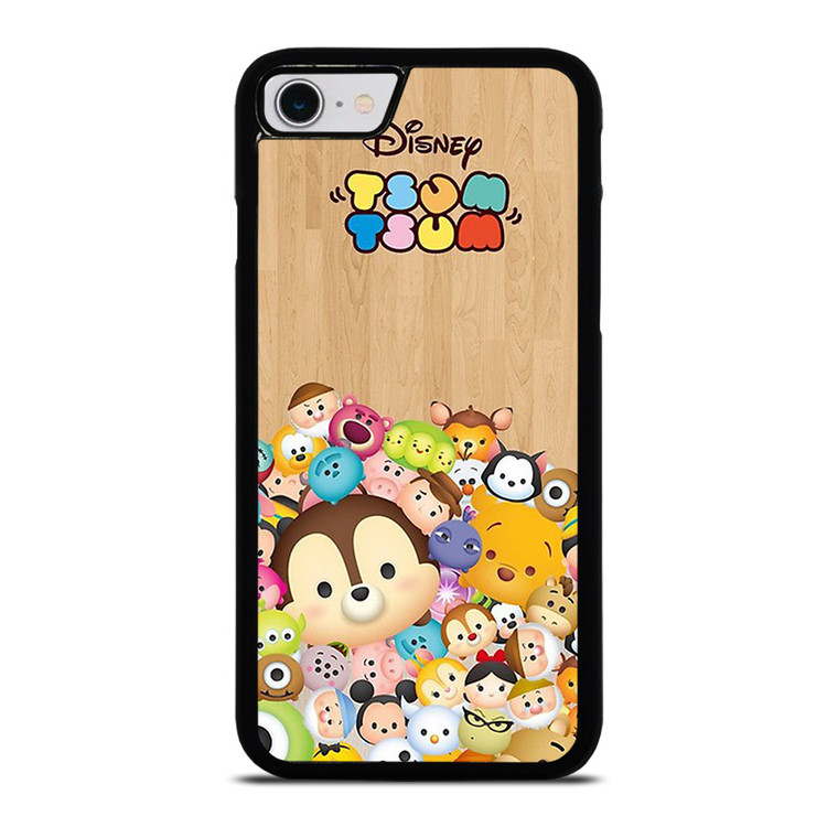 DISNEY TSUM TSUM WOODEN iPhone SE 2022 Case Cover