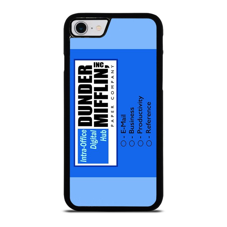 DUNDER MIFFLIN INTRA OFFICE DIGITAL HUB LOGO iPhone SE 2022 Case Cover