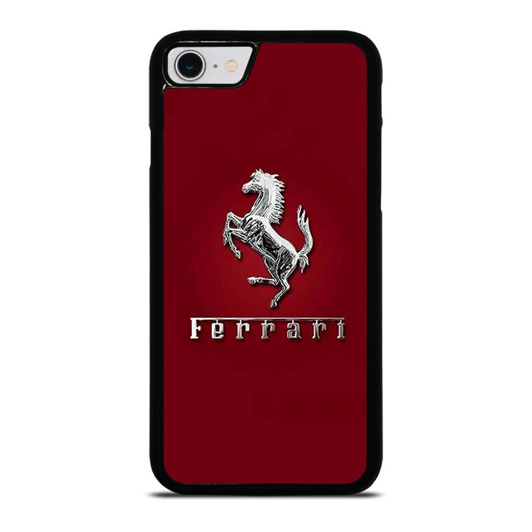 FERRARI LOGO RED iPhone SE 2022 Case Cover FERRARI LOGO RED iPhone SE 2022 Case Cover