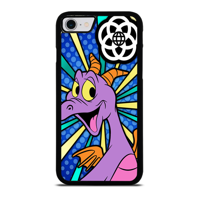 FIGMENT EPCOT DRAGON CARTOON iPhone SE 2022 Case Cover