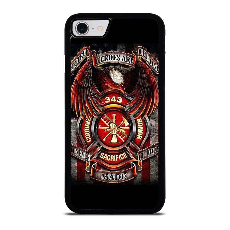 FIREFIGHTER FIREMAN HEROES iPhone SE 2022 Case Cover