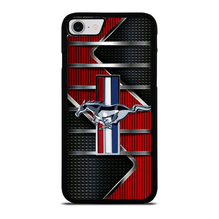 FORD MUSTANG METAL LOGO iPhone SE 2022 Case Cover