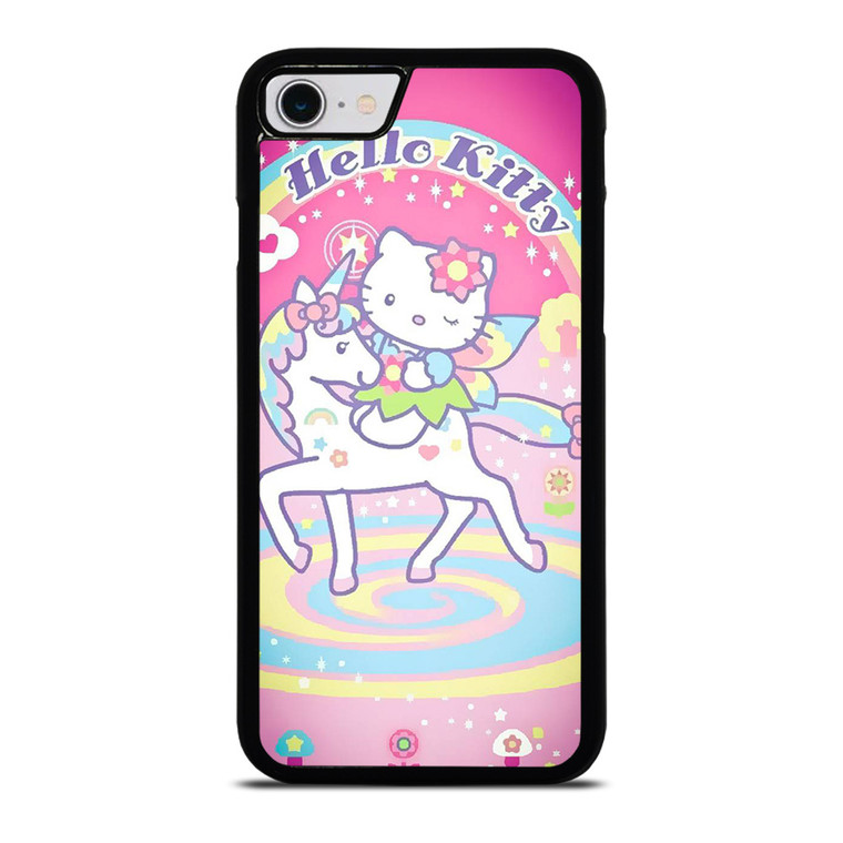 HELLO KITTY UNICORN CUT iPhone SE 2022 Case Cover
