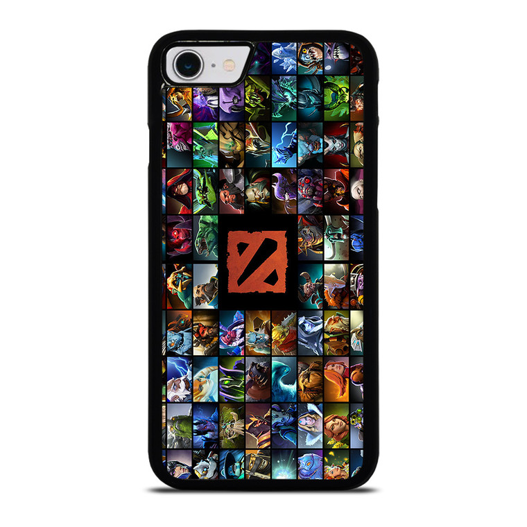 HEROES DOTA 2 COLLAGE iPhone SE 2022 Case Cover