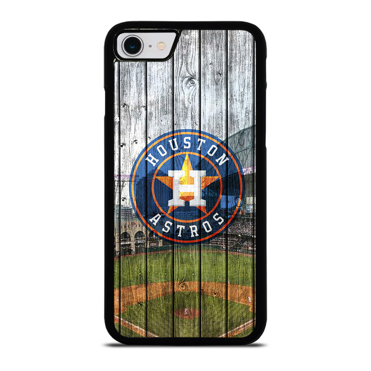 HOUSTON ASTROS WOODEN LOGO iPhone SE 2022 Case Cover