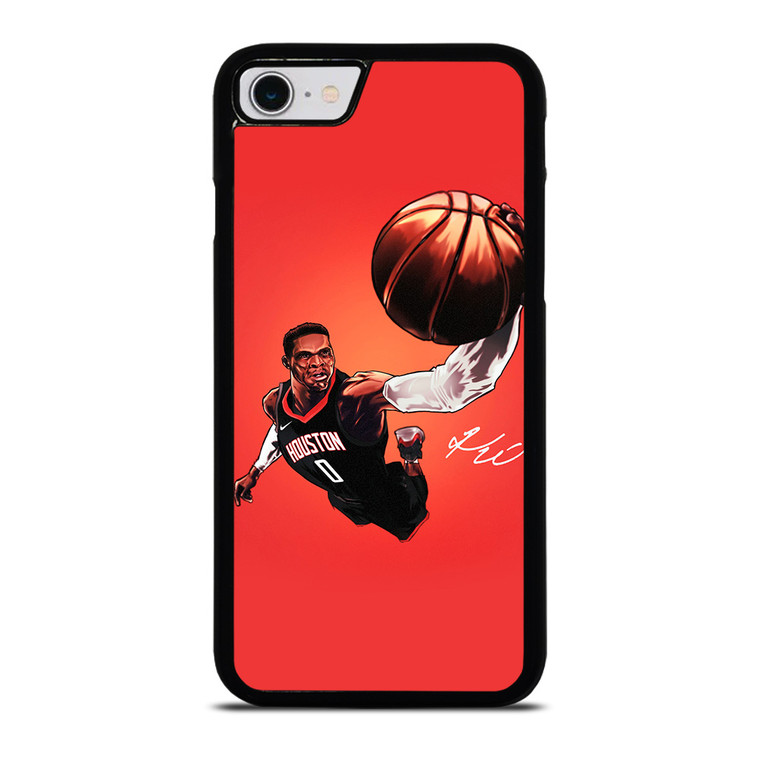 HOUSTON ROCKETS RUSSELL WESTBROOK iPhone SE 2022 Case Cover