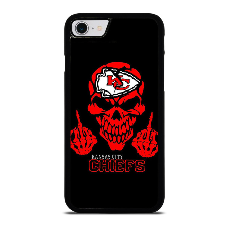 KANSAS CITY CHIEFS SKUL LOGO iPhone SE 2022 Case Cover