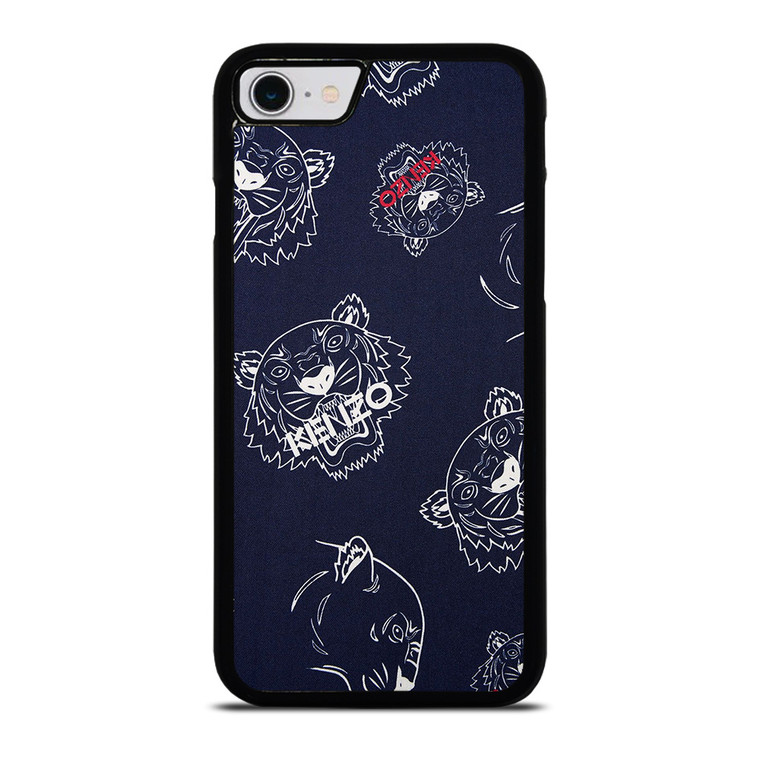 KENZO PARIS TIGER COLLAGE iPhone SE 2022 Case Cover