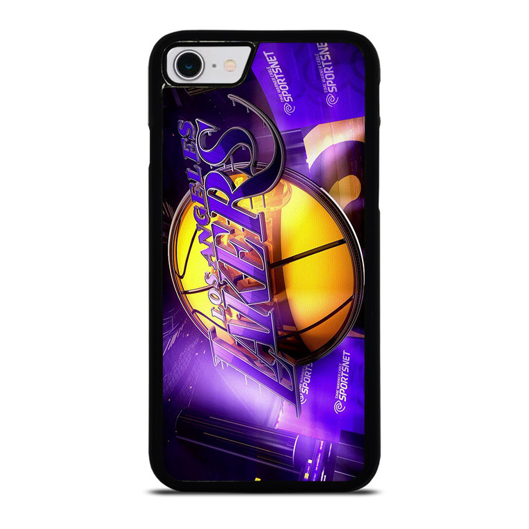 LA LAKERS 3D LOGO iPhone SE 2022 Case Cover
