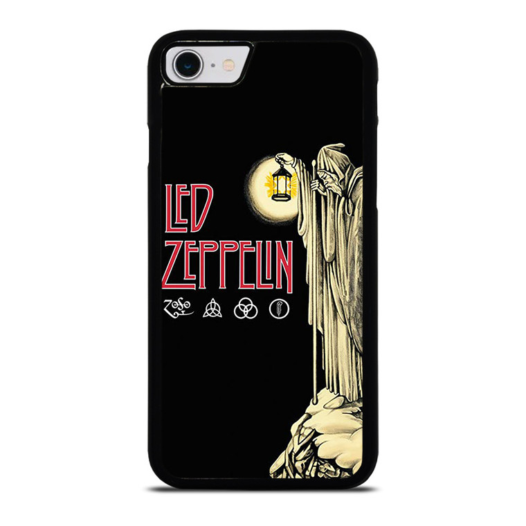 LED ZEPPELIN THE DARKNESS LOGO iPhone SE 2022 Case Cover
