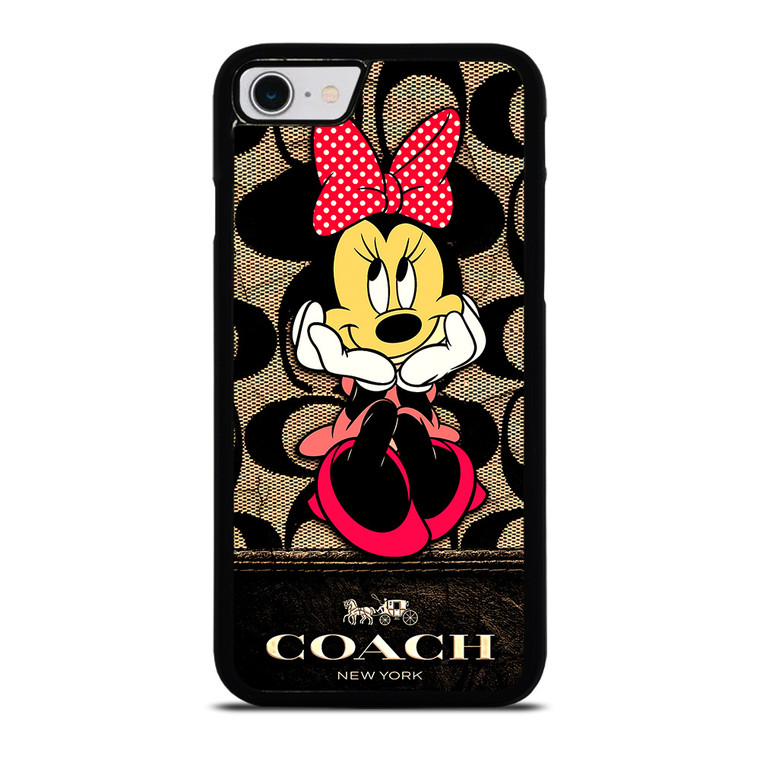 MINNIE MOUSE COACH iPhone SE 2022 Case Cover