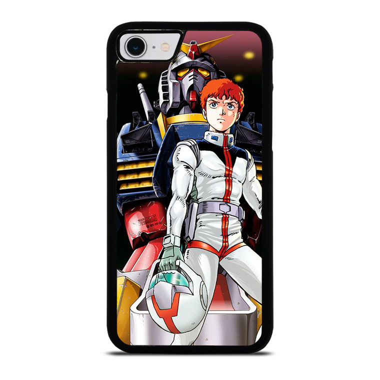 MOBILE SUITE GUNDAM AMURO RAY iPhone SE 2022 Case Cover
