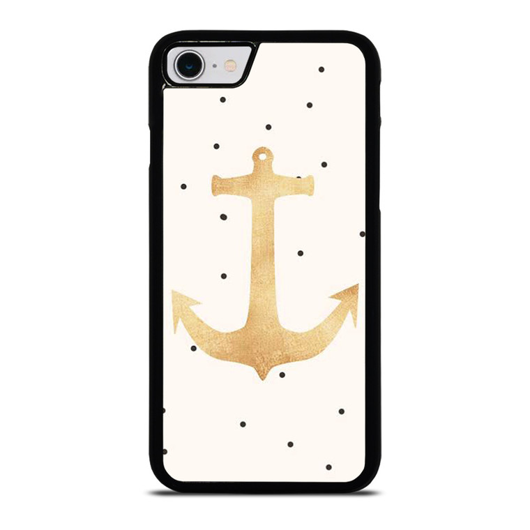 NAUTICAL ANCHOR POLKADOT iPhone SE 2022 Case Cover