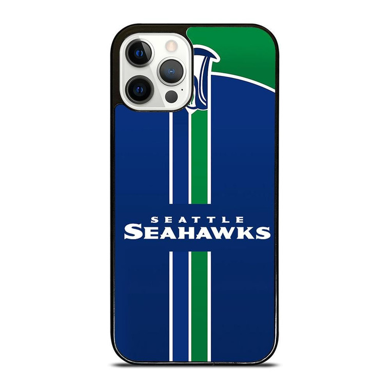 SEATTLE SEAHAWKS VERTICAL LOGO iPhone 12 Pro Case Cover