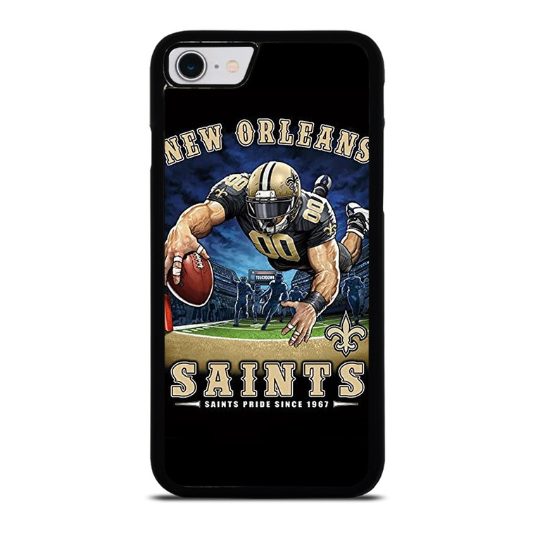 NEW ORLEANS SAINTS NFL ART iPhone SE 2022 Case Cover