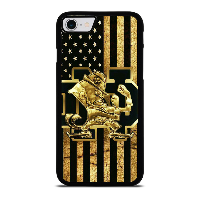 NOTRE DAME FIGHTING IRISH GOLD iPhone SE 2022 Case Cover