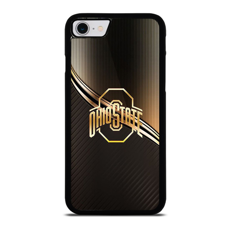 OHIO STATE FOOTBALL GOLD LOGO iPhone SE 2022 Case Cover