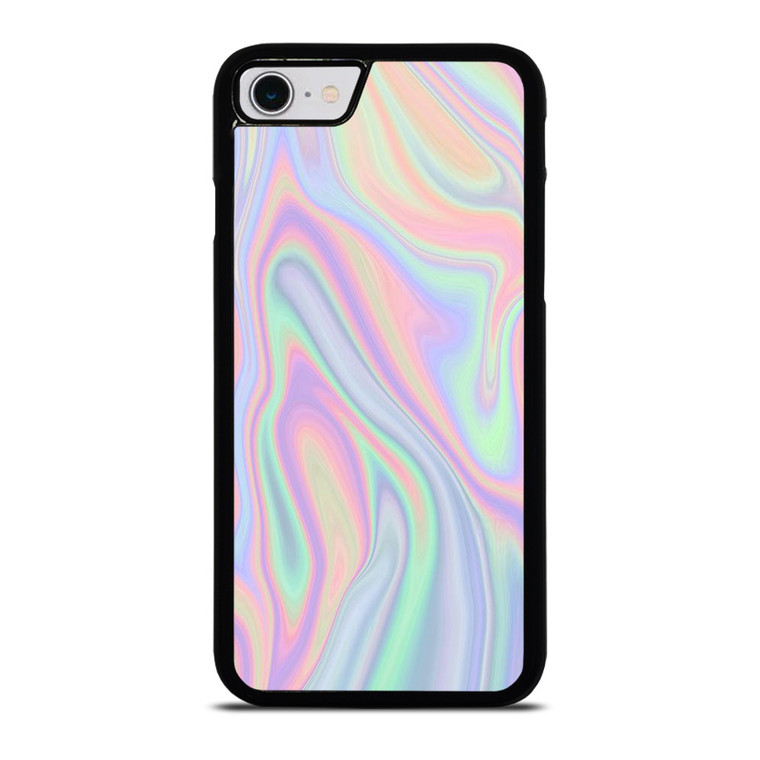 PASTEL COLOR ABSTRACT LIQUID iPhone SE 2022 Case Cover