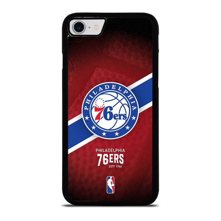 PHILADELPHIA 76ERS NBA TEAM LOGO iPhone SE 2022 Case Cover