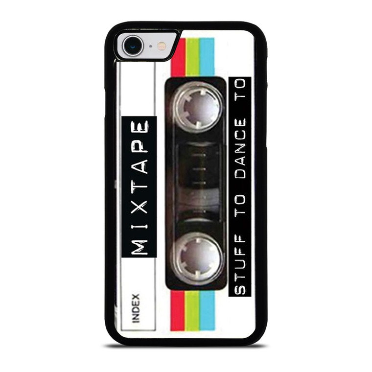 RETRO CLEAR MIXTAPE iPhone SE 2022 Case Cover