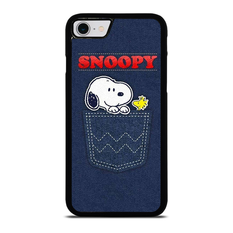 SNOOPY IN POCKET CARTOON iPhone SE 2022 Case Cover