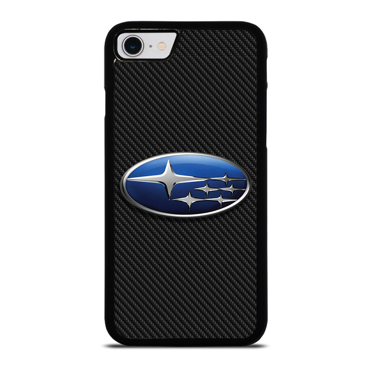 SUBARU CARBON LOGO iPhone SE 2022 Case Cover