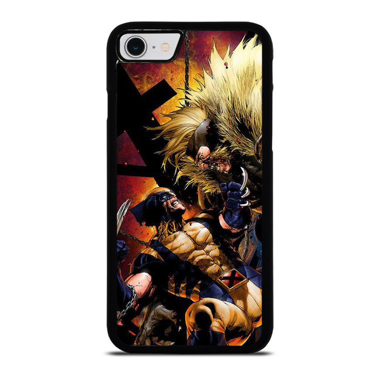 WOLVERINE VS SABRETOOTH iPhone SE 2022 Case Cover WOLVERINE VS SABRETOOTH iPhone SE 2022 Case Cover