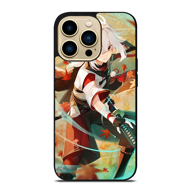 GENSHIN IMPACT GAME KAEDEHARA KAZUHA iPhone 14 Pro Max Case Cover