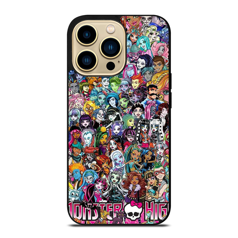 MONSTER HIGH COLLAGE iPhone 14 Pro Max Case Cover