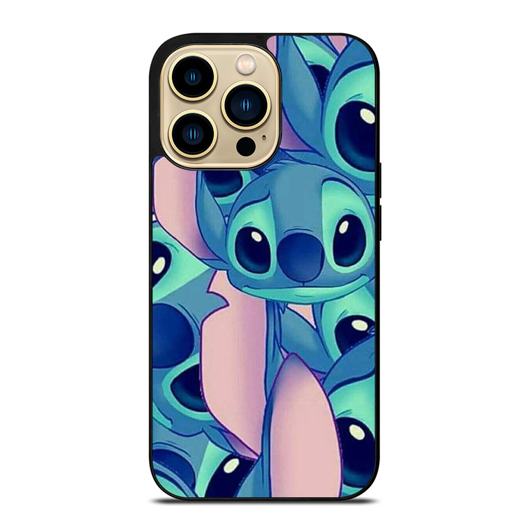 STITCH DISNEY FACES iPhone 14 Pro Max Case Cover