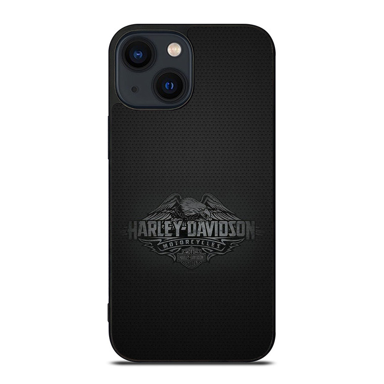 HARLEY DAVIDSON MOTORCYLES DARK iPhone 14 Plus Case Cover