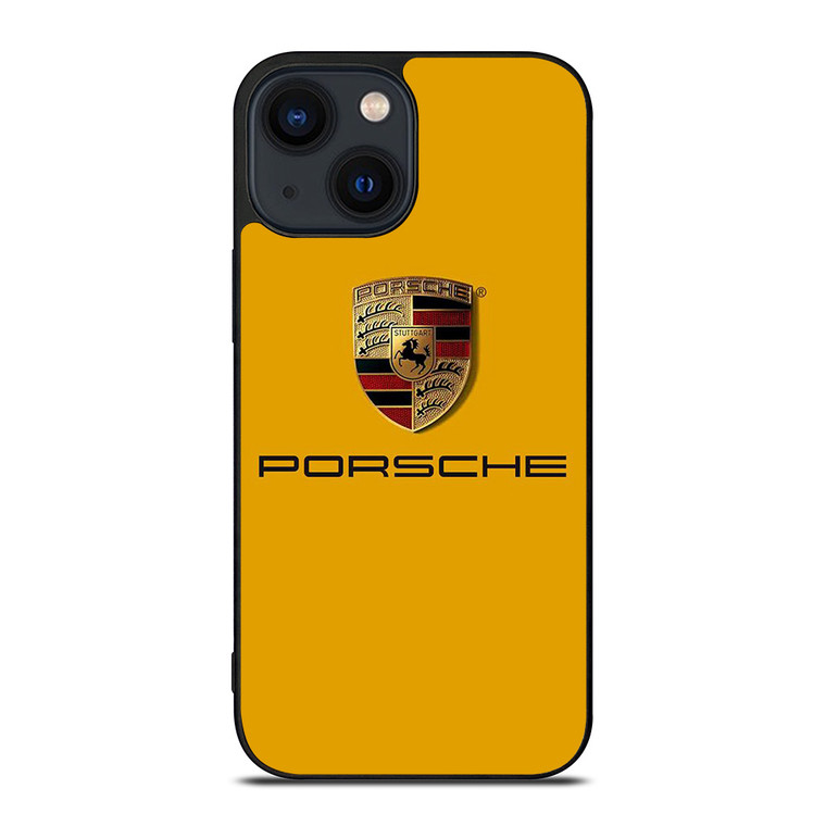 PORSCHE STUTTGART LOGO EMBLEM iPhone 14 Plus Case Cover