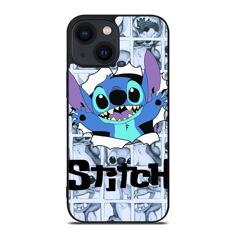 STITCH DISNEY CARTOON SURPRISE iPhone 14 Plus Case Cover