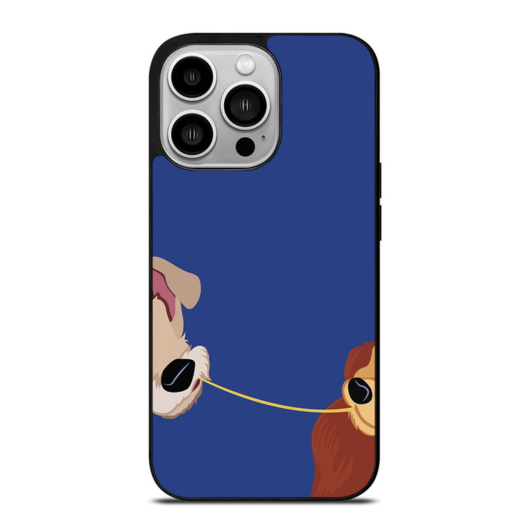 DISNEY LADY AND THE TRAMP CARTOON iPhone 14 Pro Case Cover