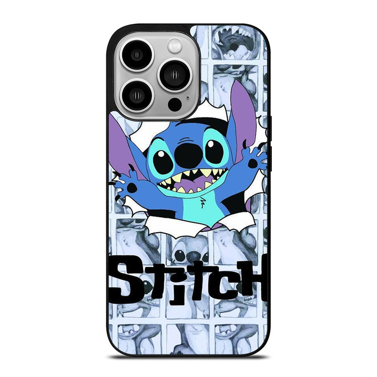 STITCH DISNEY CARTOON SURPRISE iPhone 14 Pro Case Cover
