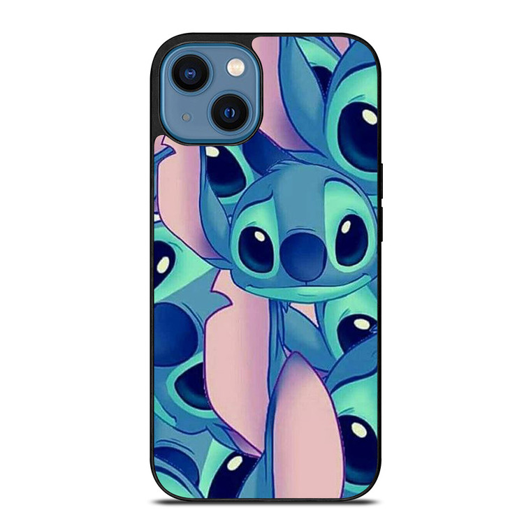 STITCH DISNEY FACES iPhone 14 Case Cover