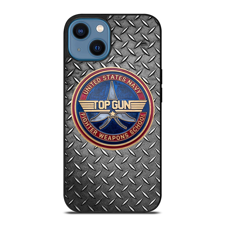 TOP GUN NAVY FIGHTER WEAPONS SCHOOL iPhone 14 Case Cover TOP GUN NAVY FIGHTER WEAPONS SCHOOL iPhone 14 Case Cover