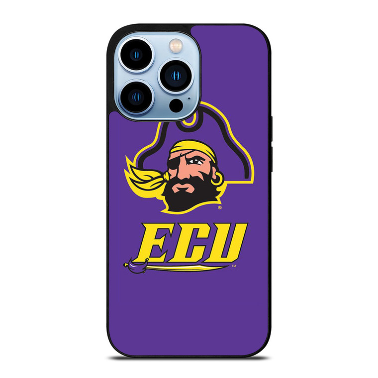 ECU EAST CAROLINA PIRATES UNIVERSITY FOOTBALL ICON iPhone 13 Pro Max Case Cover