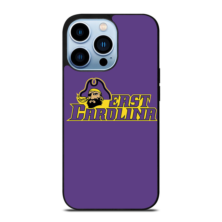 ECU EAST CAROLINA PIRATES UNIVERSITY FOOTBALL LOGO iPhone 13 Pro Max Case Cover