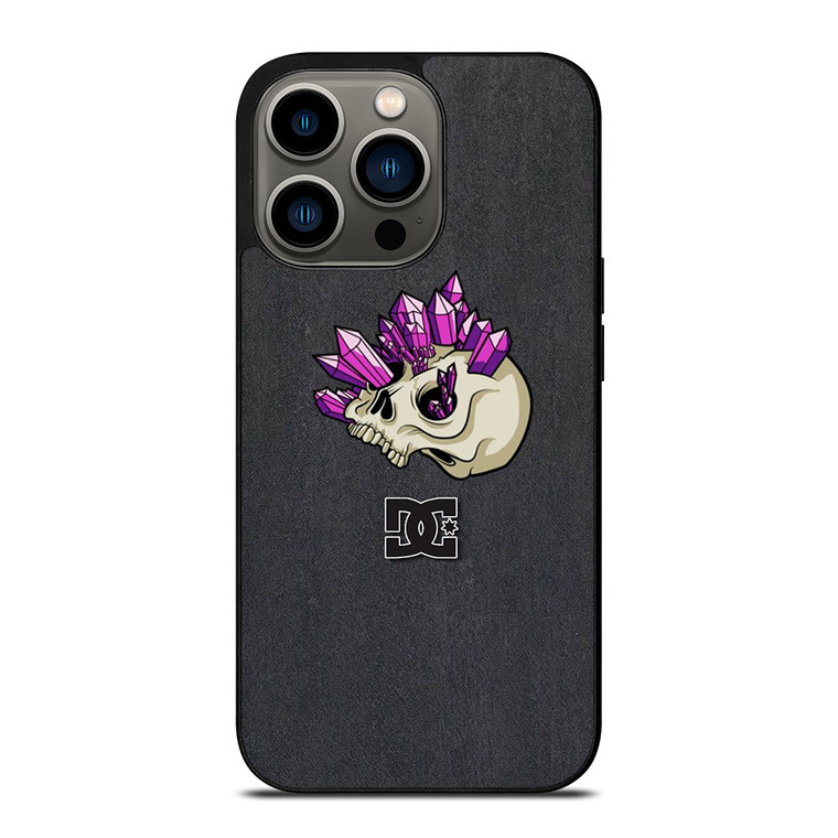 DC SHOES LOGO EMERALD SKULL iPhone 13 Pro Case Cover