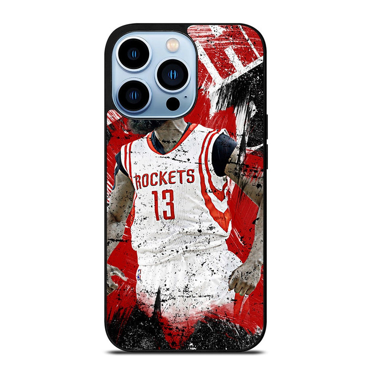 JAMES HARDEN ROCKETS ART iPhone 13 Pro Max Case Cover