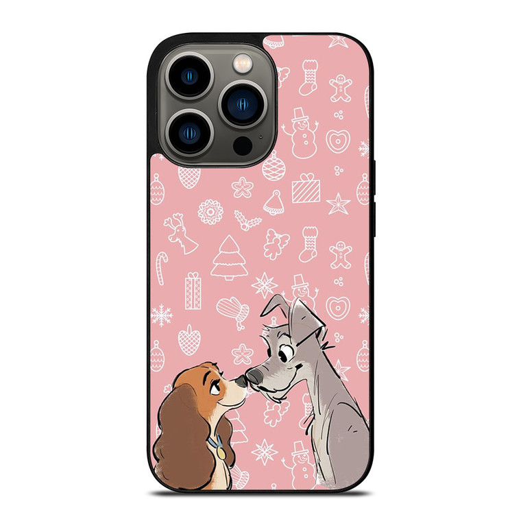 LADY AND THE TRAMP DISNEY CARTOON LOVE iPhone 13 Pro Case Cover