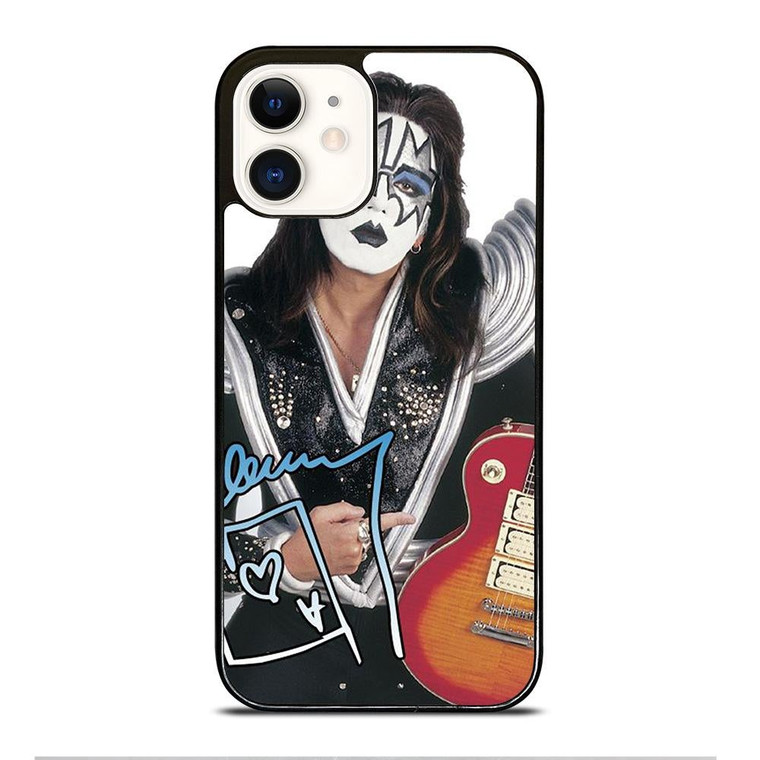 ACE FREHLEY AND GUITAR KISS BAND  iPhone 12 Case Cover