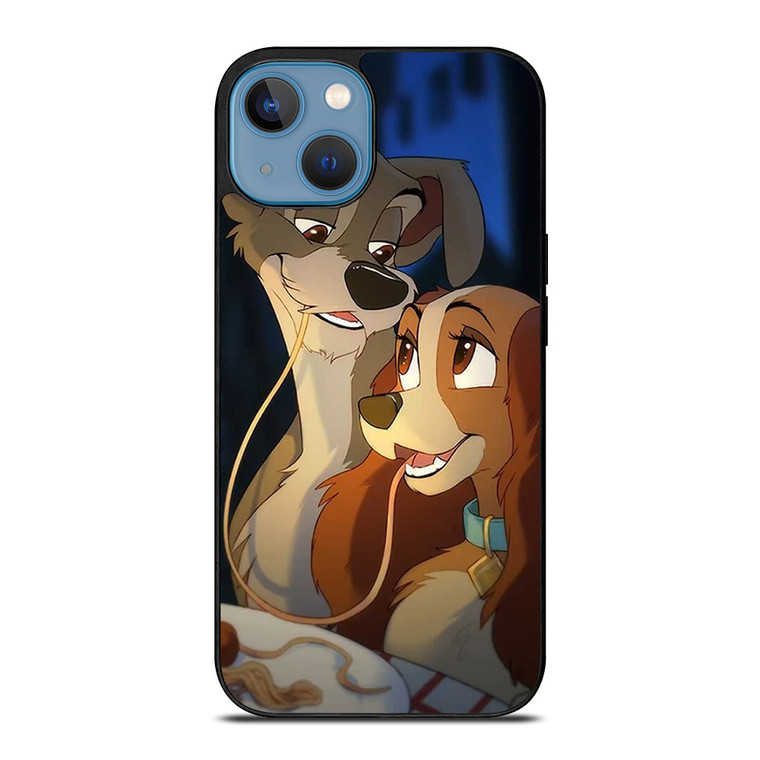 DISNEY CARTOON LADY AND THE TRAMP iPhone 13 Case Cover